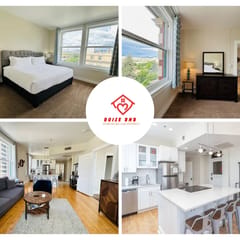 2 bed luxury Downtown Apt with free parking!