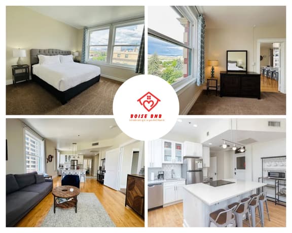 2 bed luxury Downtown Apt with free parking!